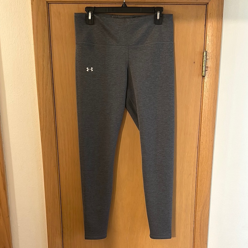 Under Armour Women’s Compression Coldgear Leggings Gray Size Large